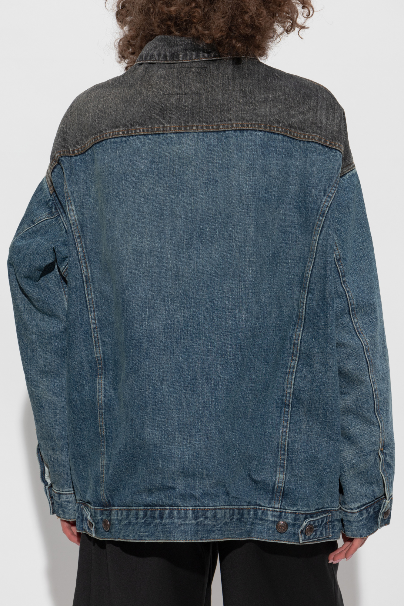 R13 Denim jacket in 'oversize' style | Women's Clothing | Vitkac